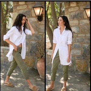 Frank & Eileen Wicklow Italian Performance Twill Chino Pants Green 6